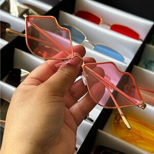 Lip-Shaped Sunglasses